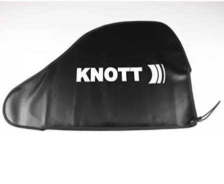 Deichselabdeckung Knott, schwarz