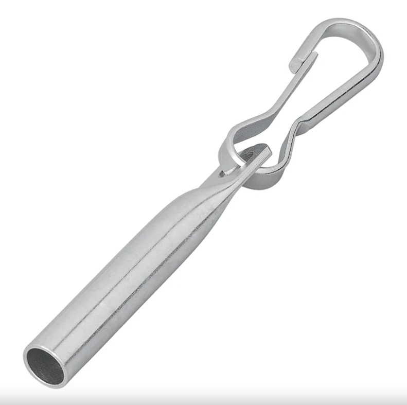 Endverschluß für Seil  Ø8 mm mit Simplexhaken